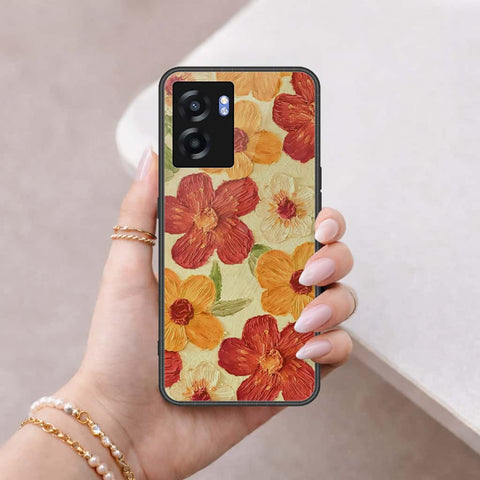 OnePlus Nord N20 SE Cover - Floral Series 3 - HQ Ultra Shine Premium Infinity Glass Soft Silicon Borders Case