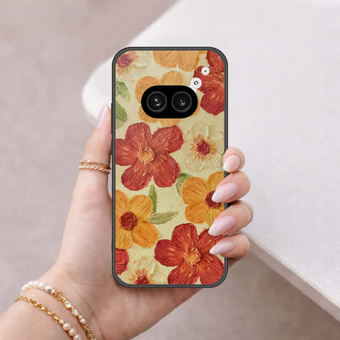 Nothing Phone 2a Cover - Floral Series 3 - HQ Ultra Shine Premium Infinity Glass Soft Silicon Borders Case