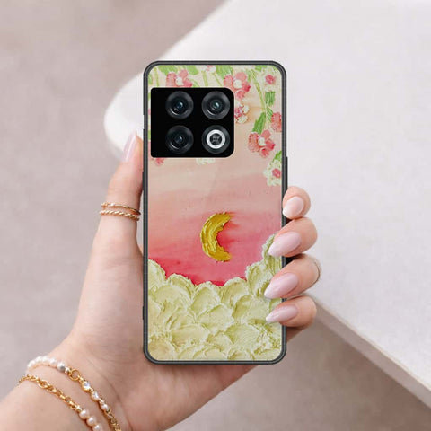OnePlus 10 Pro Cover - Floral Series 3 - HQ Ultra Shine Premium Infinity Glass Soft Silicon Borders Case