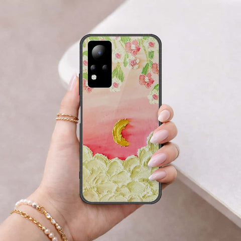 Infinix Note 11 Cover - Floral Series 3 - HQ Ultra Shine Premium Infinity Glass Soft Silicon Borders Case