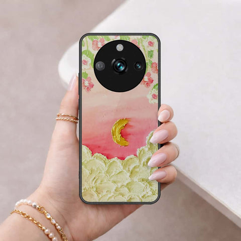 Realme 11 Pro Plus Cover - Floral Series 3 - HQ Ultra Shine Premium Infinity Glass Soft Silicon Borders Case