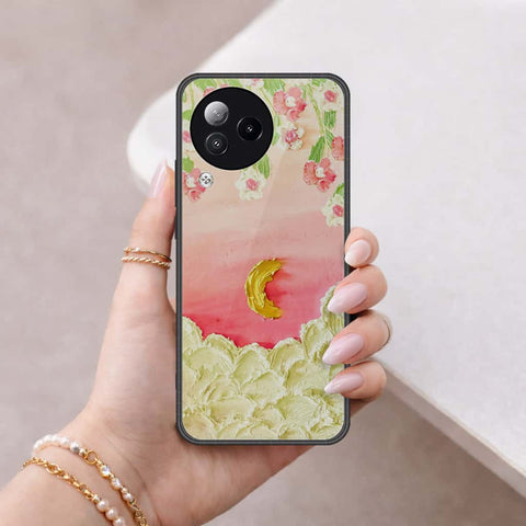 Xiaomi Civi 3 Cover - Floral Series 3 - HQ Ultra Shine Premium Infinity Glass Soft Silicon Borders Case