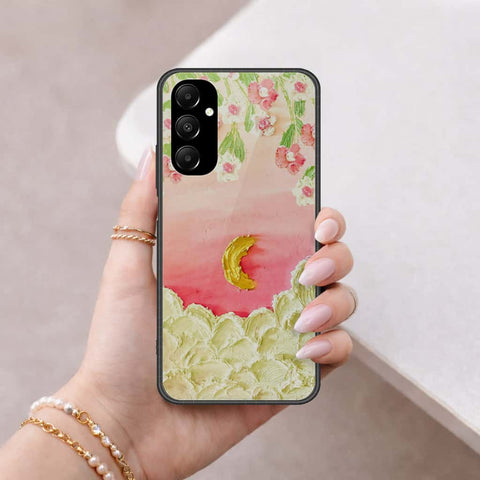 Samsung Galaxy A05s Cover - Floral Series 3 - HQ Ultra Shine Premium Infinity Glass Soft Silicon Borders Case