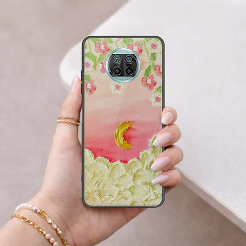 Xiaomi Redmi Note 9 Pro 5G Cover - Floral Series 3 - HQ Ultra Shine Premium Infinity Glass Soft Silicon Borders Case