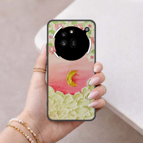 Nothing Phone 3a Pro Cover - Floral Series 3 - HQ Ultra Shine Premium Infinity Glass Soft Silicon Borders Case