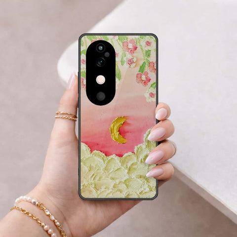 Vivo S19 Pro Cover - Floral Series 3 - HQ Ultra Shine Premium Infinity Glass Soft Silicon Borders Case