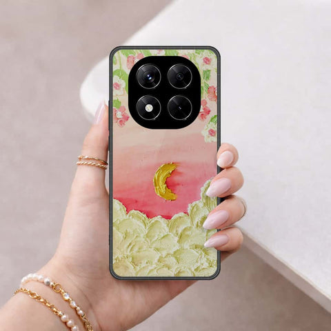 Xiaomi Redmi Note 14 Pro 4G Cover - Floral Series 3 - HQ Ultra Shine Premium Infinity Glass Soft Silicon Borders Case