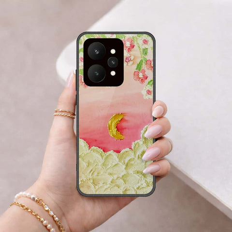 Realme 15 Pro Cover - Floral Series 3 - HQ Ultra Shine Premium Infinity Glass Soft Silicon Borders Case