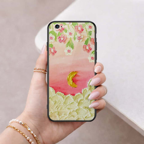 iPhone 6s Plus / 6 Plus Cover - Floral Series 3 - HQ Ultra Shine Premium Infinity Glass Soft Silicon Borders Case
