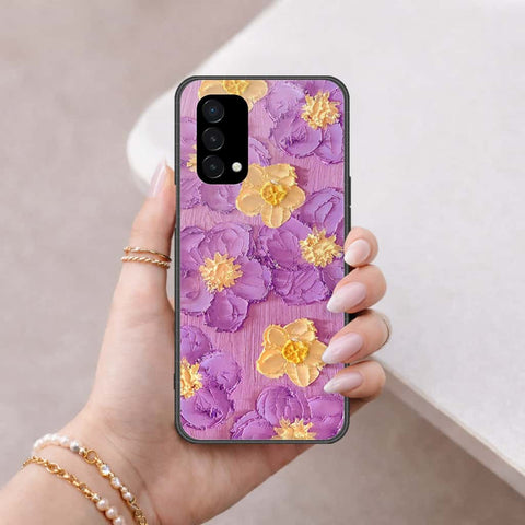 OnePlus Nord N200 5G Cover - Floral Series 3 - HQ Ultra Shine Premium Infinity Glass Soft Silicon Borders Case