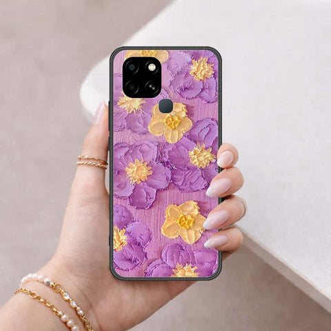 Infinix Smart 6 Cover - ONation Persian Rugs Series 2 - HQ Ultra Shine Premium Infinity Glass Soft Silicon Borders Cas