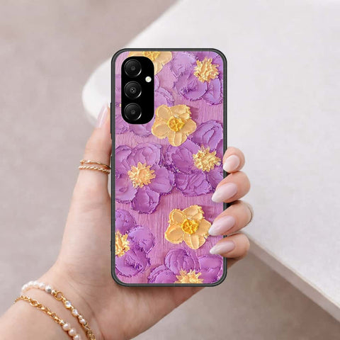 Samsung Galaxy A05s Cover - Floral Series 3 - HQ Ultra Shine Premium Infinity Glass Soft Silicon Borders Case