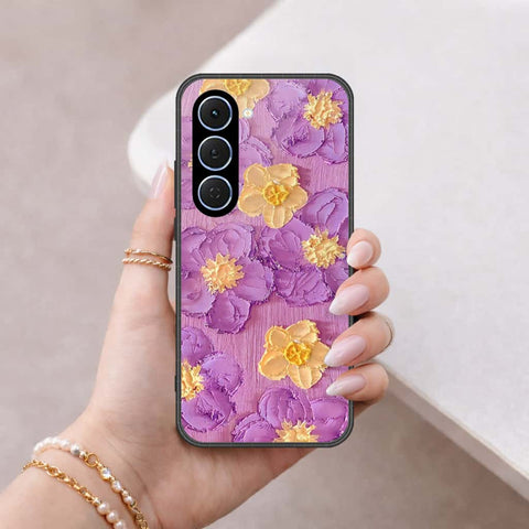 Tecno Spark 40 Pro Cover - Floral Series 3 - HQ Ultra Shine Premium Infinity Glass Soft Silicon Borders Case