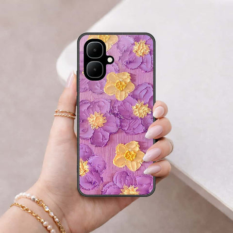 Infinix Smart 10 Cover - Floral Series 3 - HQ Ultra Shine Premium Infinity Glass Soft Silicon Borders Case