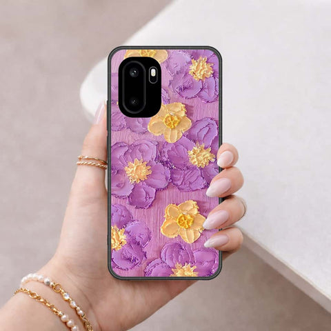 OnePlus Ace 6 Cover - Floral Series 3 - HQ Ultra Shine Premium Infinity Glass Soft Silicon Borders Case
