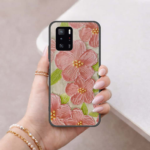 Xiaomi Redmi Note 10 Pro 5G Cover - Floral Series 4 - HQ Ultra Shine Premium Infinity Glass Soft Silicon Borders Case