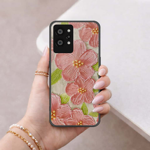 Realme GT 2 Pro Cover - Floral Series 4 - HQ Ultra Shine Premium Infinity Glass Soft Silicon Borders Case