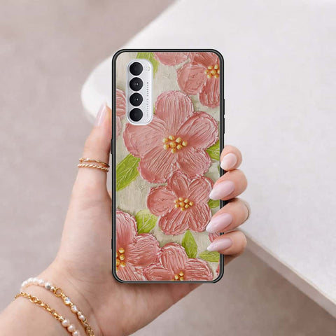 Oppo Reno 4 Pro Cover - Floral Series 4 - HQ Ultra Shine Premium Infinity Glass Soft Silicon Borders Case