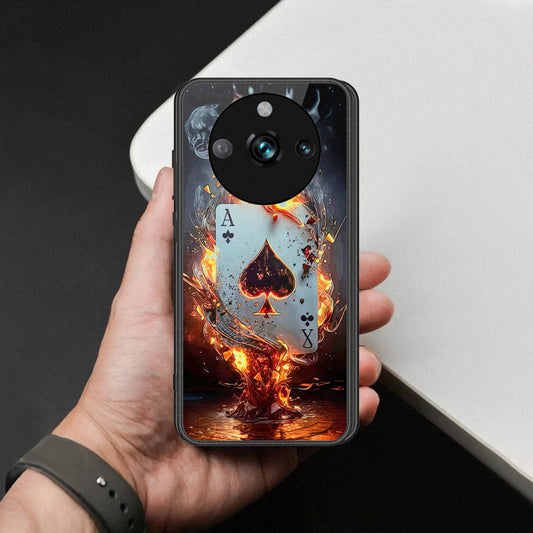 Realme 11 Pro Plus Cover - Ace of Fire Rising Star Design - HQ Ultra Shine Premium Infinity Glass Soft Silicon Borders Case