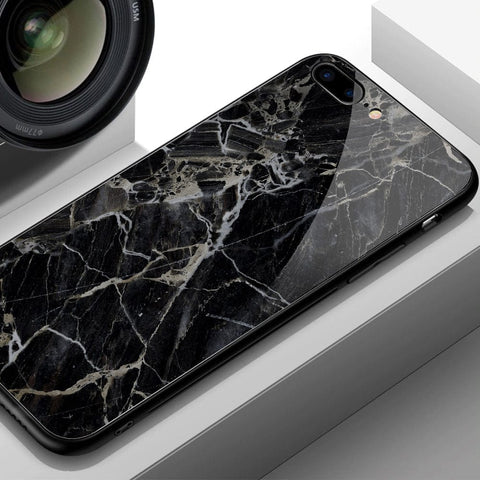 Vivo V21e Cover - Black Marble Series - HQ Ultra Shine Premium Infinity Glass Soft Silicon Borders Casee (Fast Delivery)