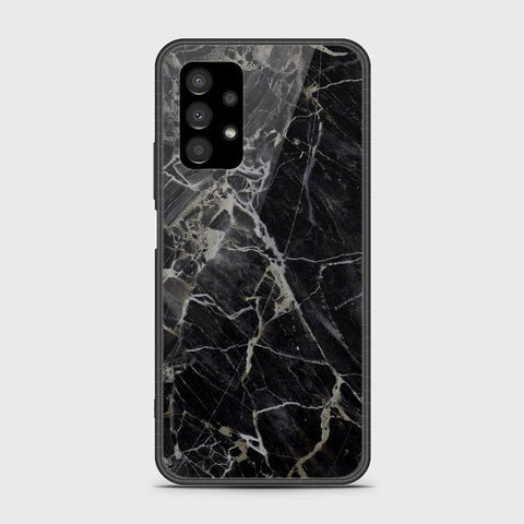 Samsung Galaxy A13 4G Cover- Black Marble Series - HQ Premium Shine Durable Shatterproof Case