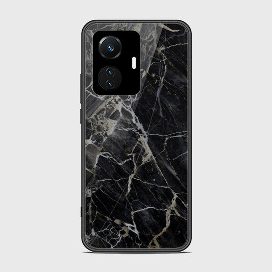 Copy of Vivo Y55/S15e 4G Cover - Design 440 Black Marble Series - HQ Ultra Shine Premium Infinity Glass Soft Silicon Borders Case (Fast Delivery)