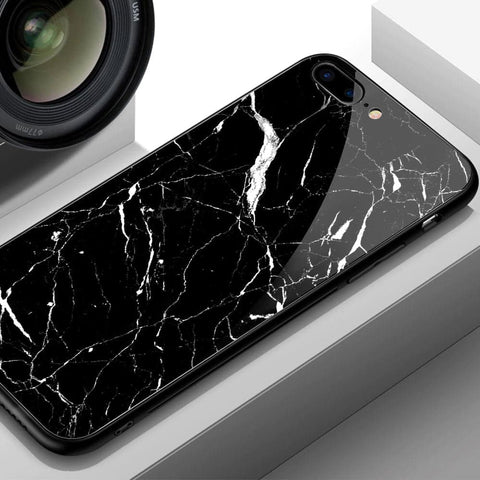 Realme 9i Cover - Black Marble Series - HQ Ultra Shine Premium Infinity Glass Soft Silicon Borders Case (Fast Delivery)