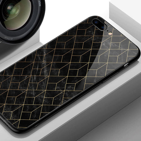 iPhone XS Max Cover - Black Marble Series - D25 - HQ Ultra Shine Premium Infinity Glass Soft Silicon Borders Case ( Fast Delivery )