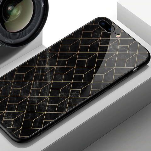 Samsung Galaxy A9 2018 Cover - Black Marble Series  - HQ Ultra Shine Premium Infinity Glass Soft Silicon Borders Case