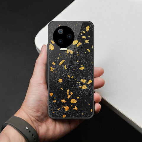Infinix Note 11 Pro Cover - Black Marble Series  - HQ Ultra Shine Premium Infinity Glass Soft Silicon Borders Case