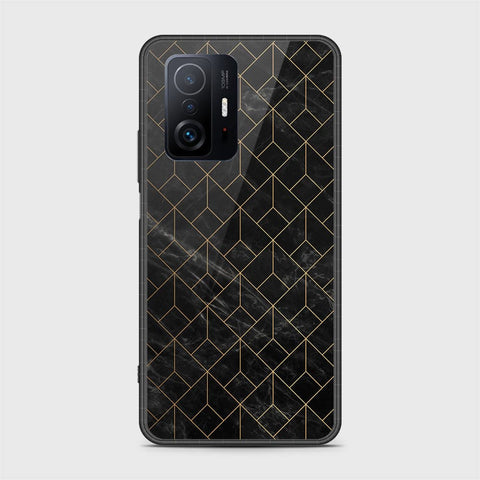 Xiaomi 11Tpro Cover- Black Marble Series - D24 - HQ Ultra Shine Premium Infinity Glass Soft Silicon Borders Case ( Fast Delivery )