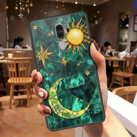 Huawei Mate 9 Cover - Celestial Starry Universe Series - HQ Ultra Shine Premium Infinity Glass Soft Silicon Borders Case