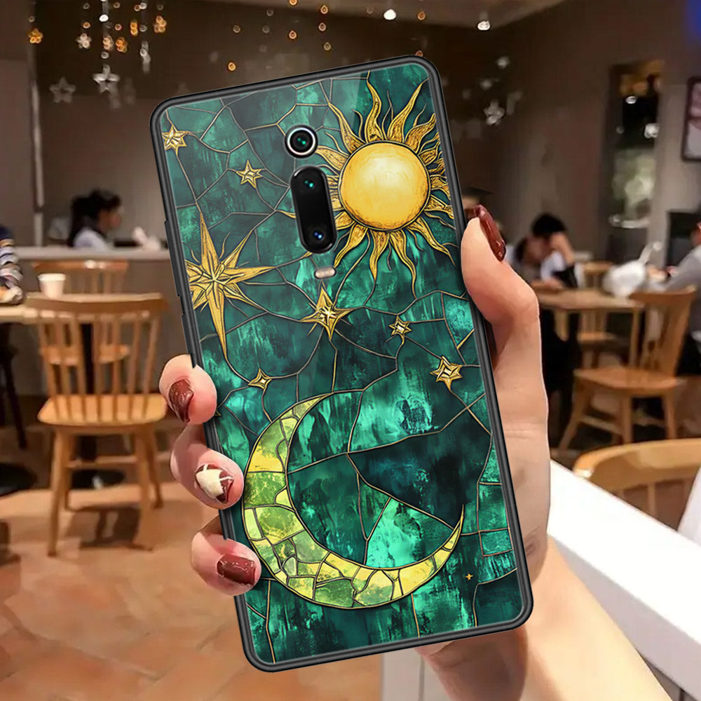 Xiaomi Mi 9T Pro Cover - Celestial Starry Universe Series - HQ Ultra Shine Premium Infinity Glass Soft Silicon Borders Case