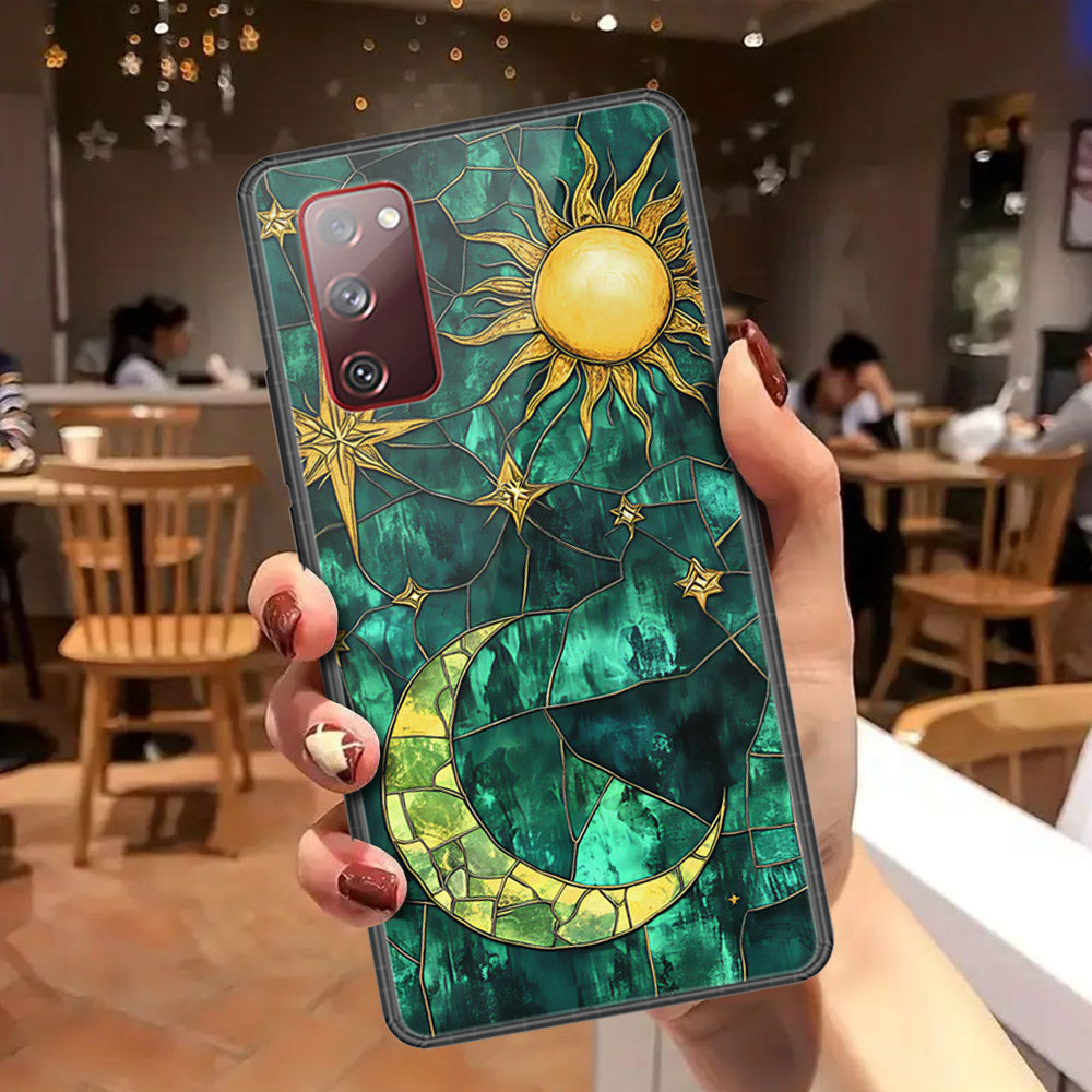 Samsung Galaxy S20 FE Cover - Celestial Starry Universe Series - HQ Ultra Shine Premium Infinity Glass Soft Silicon Borders Case