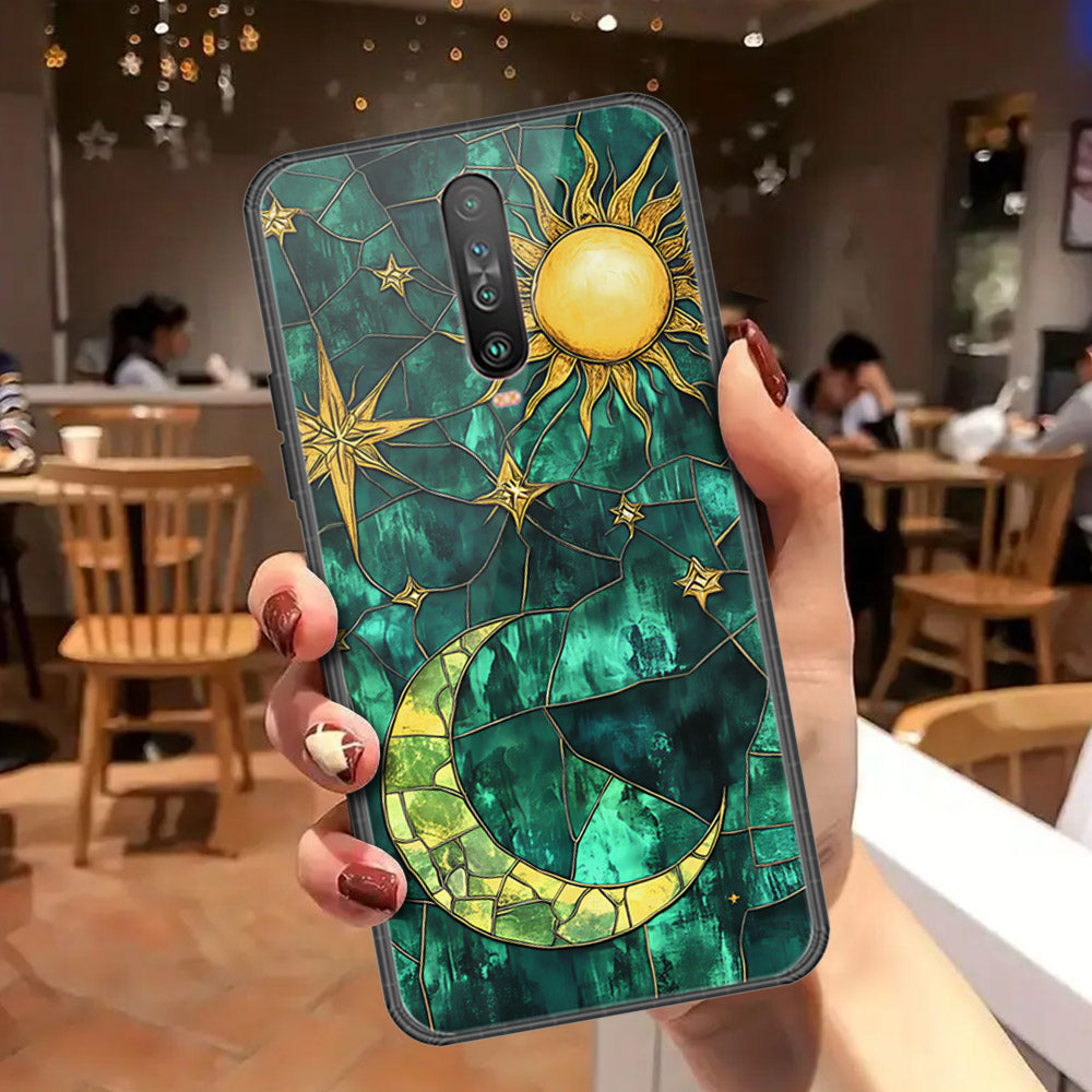 Xiaomi Redmi K30 Cover - Celestial Starry Universe Series - HQ Ultra Shine Premium Infinity Glass Soft Silicon Borders Case