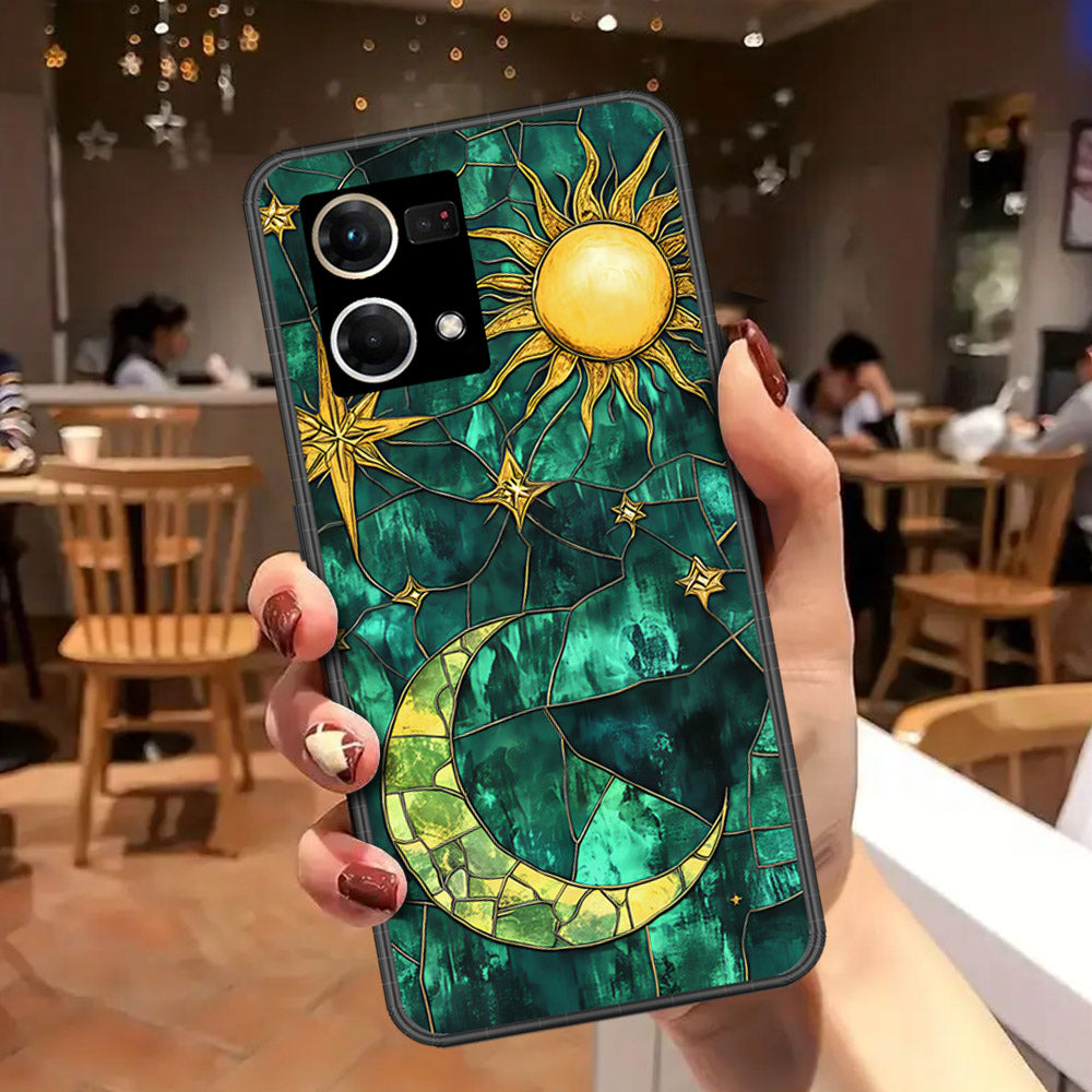 Oppo F21 Pro 4G Cover - Celestial Starry Universe Series - HQ Ultra Shine Premium Infinity Glass Soft Silicon Borders Case
