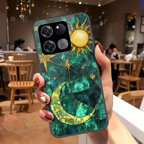 OnePlus Ace Racing Cover - Celestial Starry Universe Series - HQ Ultra Shine Premium Infinity Glass Soft Silicon Borders Case