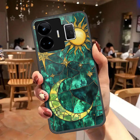 Realme GT Neo 5 Cover - Celestial Starry Universe Series - HQ Ultra Shine Premium Infinity Glass Soft Silicon Borders Case