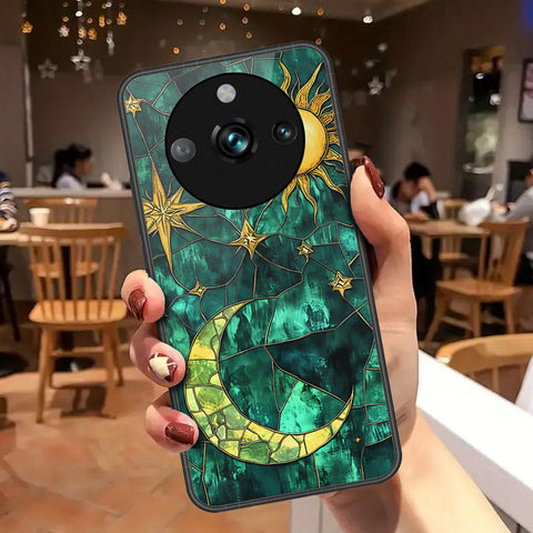 Realme 11 Pro Plus Cover - Celestial Starry Universe Series - HQ Ultra Shine Premium Infinity Glass Soft Silicon Borders Case