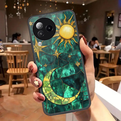 Xiaomi Civi 3 Cover - Celestial Starry Universe Series - HQ Ultra Shine Premium Infinity Glass Soft Silicon Borders Case