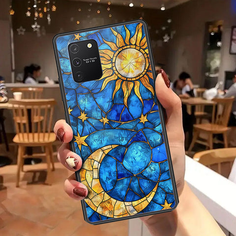 Samsung Galaxy M80s Cover - Celestial Starry Universe Series - HQ Ultra Shine Premium Infinity Glass Soft Silicon Borders Case