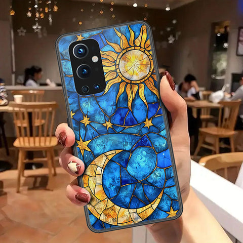 OnePlus 9 Pro Cover - Celestial Starry Universe Series - HQ Ultra Shine Premium Infinity Glass Soft Silicon Borders Case