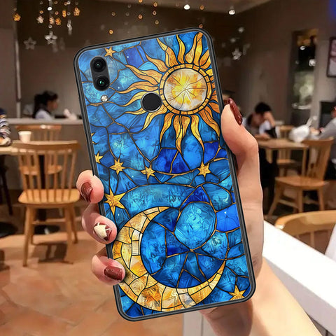 Huawei Honor 10 Lite Cover - Celestial Starry Universe Series - HQ Ultra Shine Premium Infinity Glass Soft Silicon Borders Case