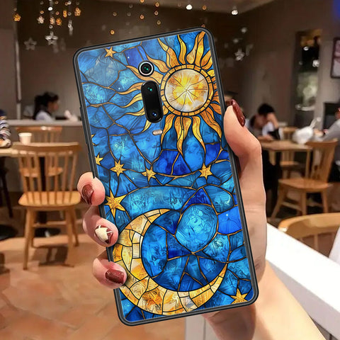 Xiaomi Mi 9T Pro Cover - Celestial Starry Universe Series - HQ Ultra Shine Premium Infinity Glass Soft Silicon Borders Case
