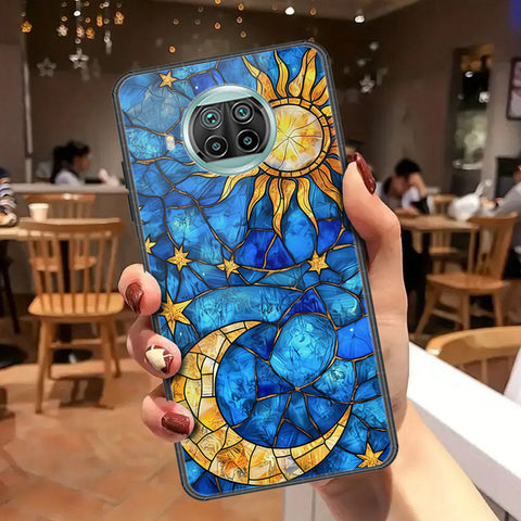 Xiaomi Mi 10T Lite Cover - Celestial Starry Universe Series - HQ Ultra Shine Premium Infinity Glass Soft Silicon Borders Case