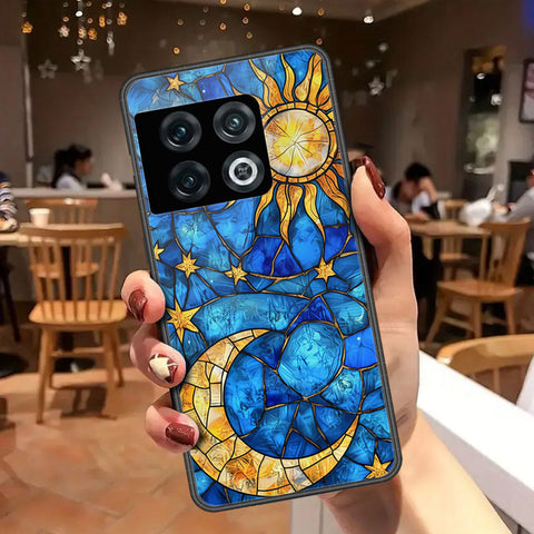 OnePlus 10 Pro Cover - Celestial Starry Universe Series - HQ Ultra Shine Premium Infinity Glass Soft Silicon Borders Case