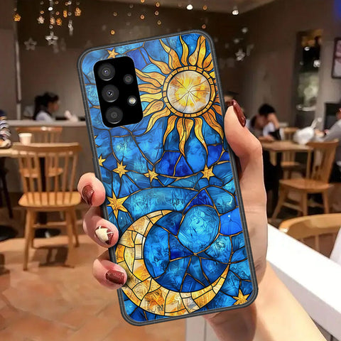 Samsung Galaxy A33 5G Cover - Celestial Starry Universe Series - HQ Ultra Shine Premium Infinity Glass Soft Silicon Borders Case