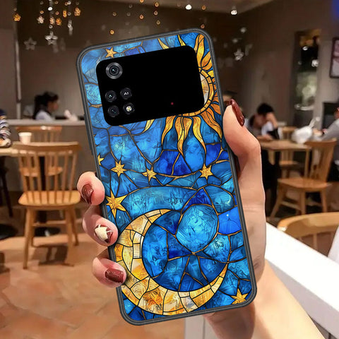 Xiaomi Redmi 9C Cover - Celestial Starry Universe Series - HQ Ultra Shine Premium Infinity Glass Soft Silicon Borders Case