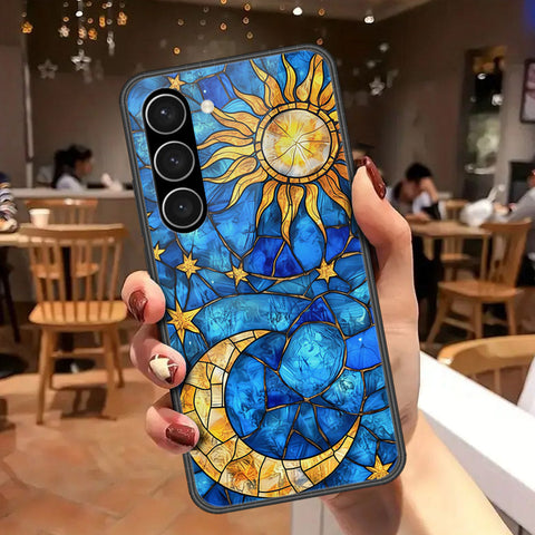 Samsung Galaxy S23 Plus 5G Cover - Celestial Starry Universe Series - HQ Ultra Shine Premium Infinity Glass Soft Silicon Borders Case