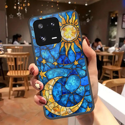 Xiaomi 13 Pro Cover - Celestial Starry Universe Series - HQ Ultra Shine Premium Infinity Glass Soft Silicon Borders Case
